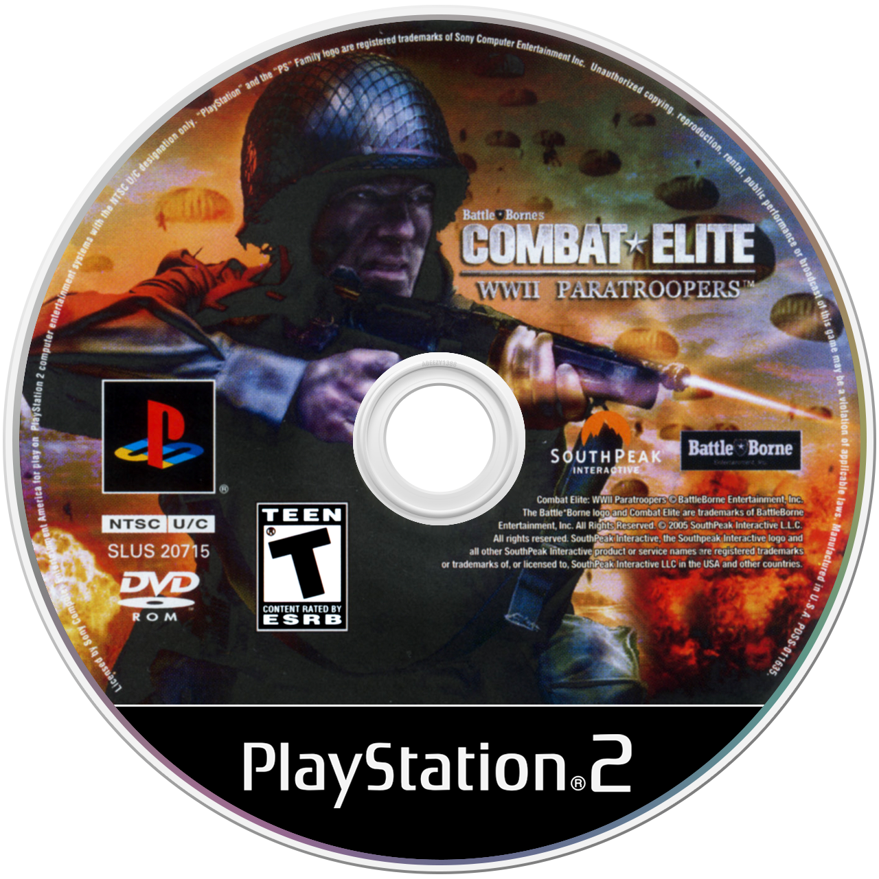 Combat Elite WWII Paratroopers media 4 for Playstation 2